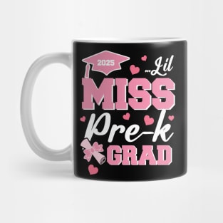 Little Miss Pre-K Grad 2024 Preschool Prek Graduation Gift For Boys Girls Kids Mug